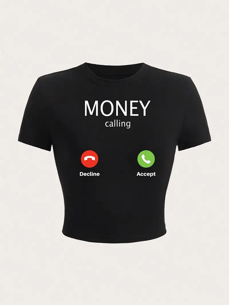 Money Calling Crop Top